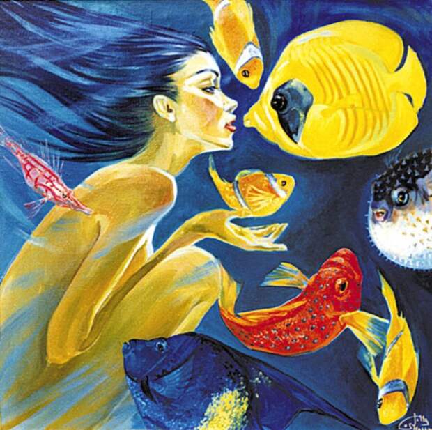 Дары моря. Автор: Fattah Hallah Abdel.