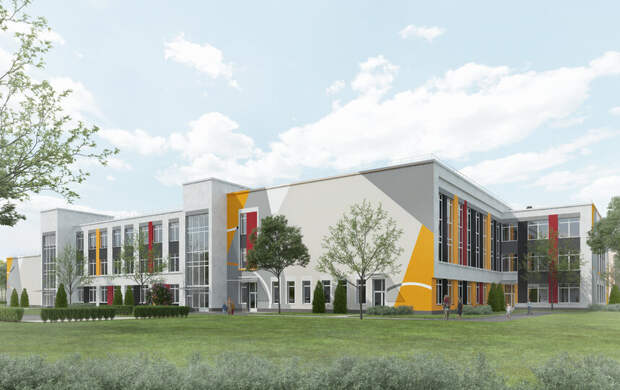 В Стрельне началось строительство школы на 875 учеников