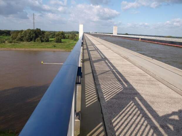 Магдебургский водный мост (Magdeburg Water Bridge), Германия