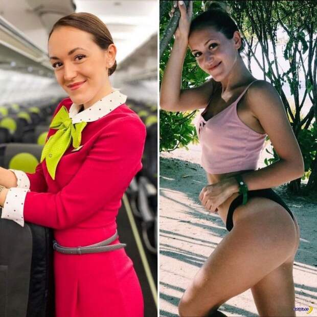 Раздеваем стюардесс! ✈️ - 4 Раздеваем стюардесс! ✈️ - 4