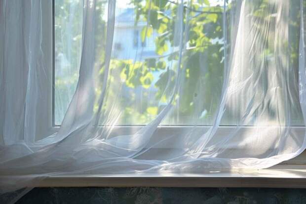 Как быстро отбелить тюль в домашних условиях