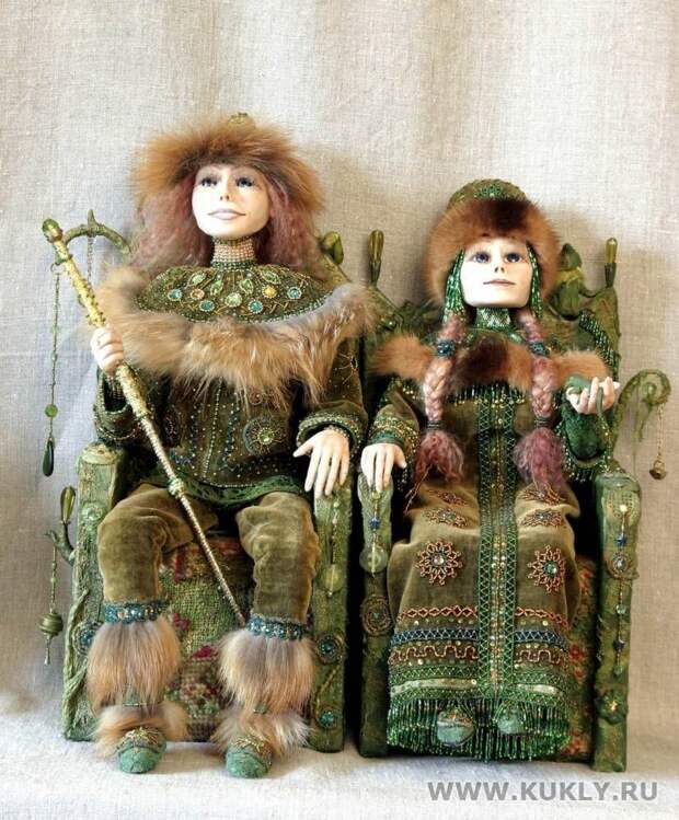 Куклы Елены Елагиной