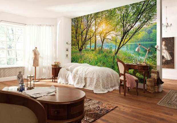 Какие картины можно вешать в спальне над кроватью (35 фото)