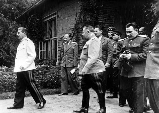 Иосиф Сталин на Потсдамской конференции в июле 1945 года Global Look Press