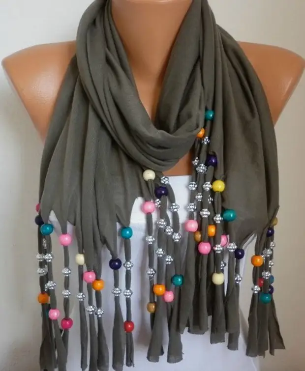 Вязанные шарфы