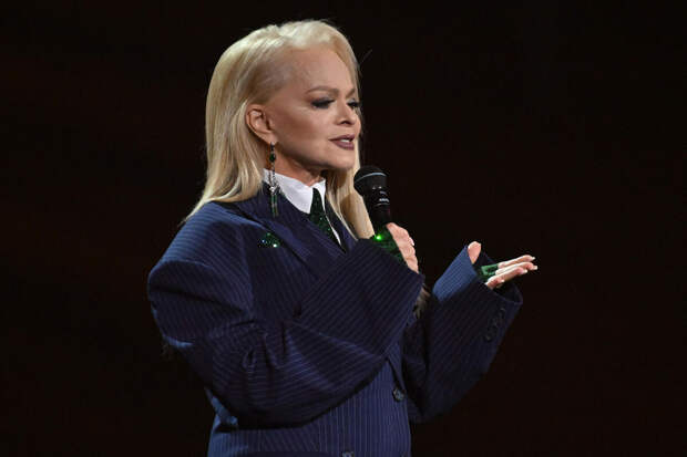 Долина спела дуэтом на юбилейном концерте Майданова в Кремле