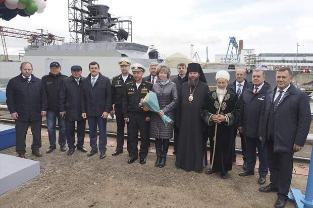 Россия спустила на воду новый корабль с «Калибрами» 
