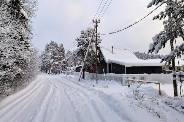 Дачников научили правильно убирать снег