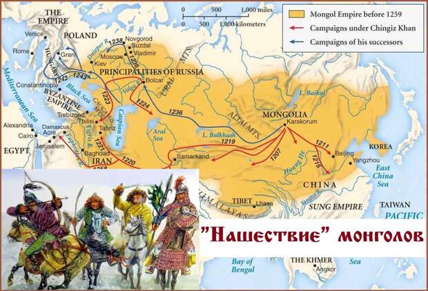 Факты переписывания истории или параллели в истории
