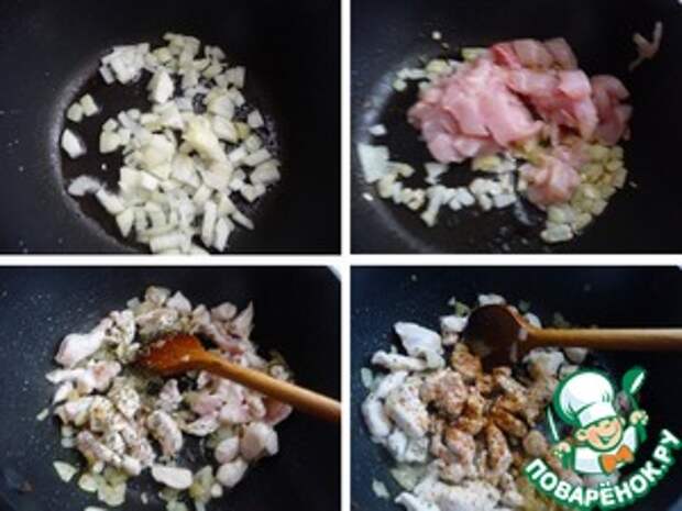 Куриная грудка с фасолью фото
