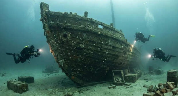 У берегов Дании найден гигантский "суперкорабль" XV века