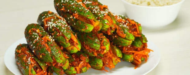 Огурцы по-корейски Ой собаги вкусный рецепт с фото пошагово и видео