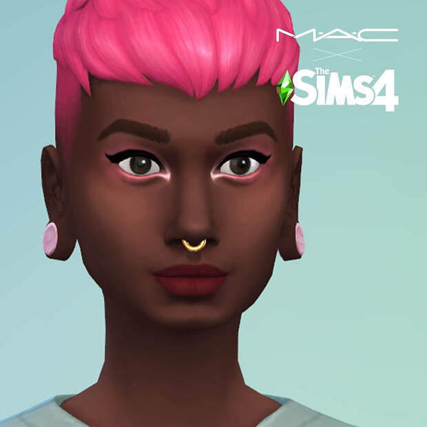 В июне прошлого года бренд M.A.C объявил о коллаборации с The Sims 4 — в игре появились креативные варианты макияжа и новые оттенки теней и помад. Образы для виртуальных человечков продумывал Ромеро Дженнингс, директор по макияжу бренда.