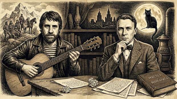 В России будут маркировать биографии Булгакова и Высоцкого