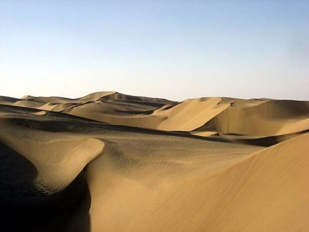 Древние цивилизации засыпало песком