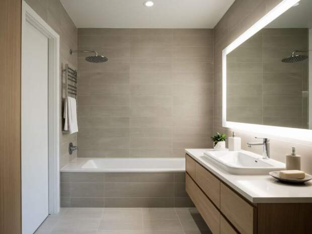 Плитка в ванной — прошлый век: сейчас в тренде другой красивый вариант