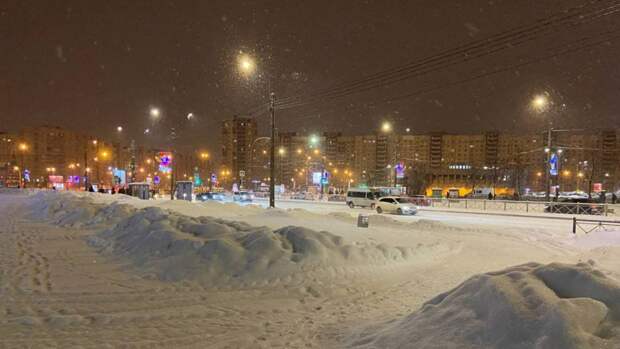 Петербуржцы призвали оштрафовать руководство города на миллионы рублей за неубранные от снега улицы