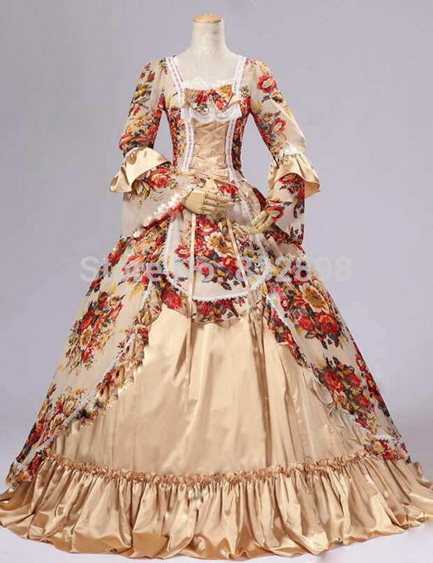 Картинки по запросу ball gowns from the 1700s
