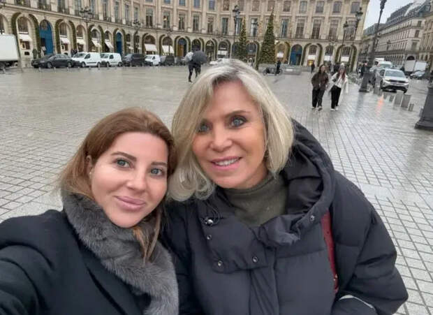 Галина Юдашкина с мамой