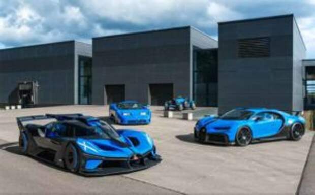 Будущие Bugatti получат новый оттенок фирменного синего цвета