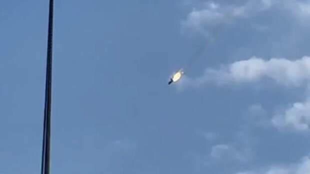 Момент катапультирования летчиков истребителя МиГ-31 под Мурманском попал на видео