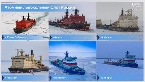 Атомный флот России (фото с сайта phtt.ru)