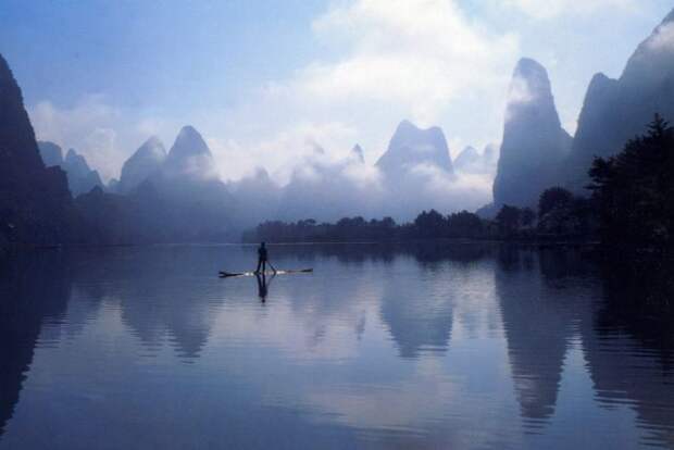 Красивые пейзажи Гуйлинь (Guilin)