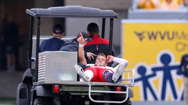 Tyler Shough Broken Fibula Leg Injury Pass