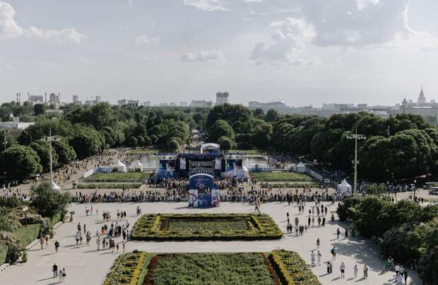 В парке Горького завершился Московский детский фестиваль искусств «Небо»