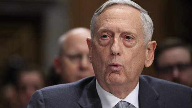 Министр обороны США Джеймс Мэттис. Архивное фото Министр обороны США Джеймс Мэттис. Архивное фото