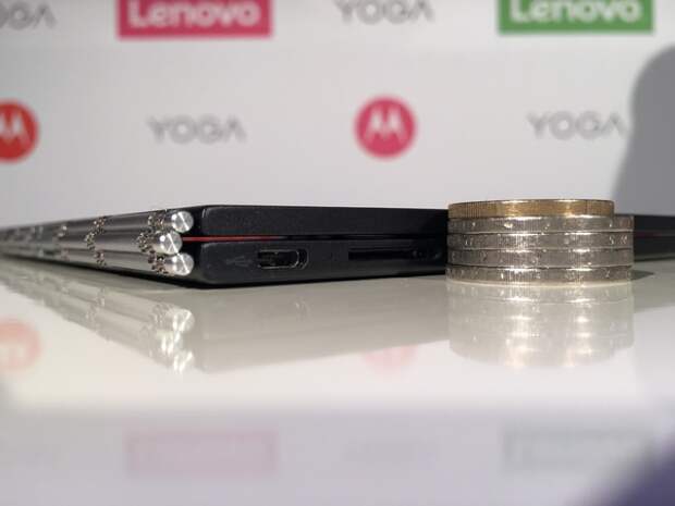 Толщина Lenovo Yoga Book