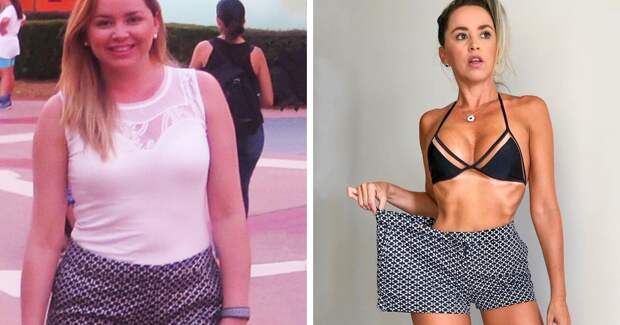 17 снимков девушек, которые после похудения надели свою старую одежду и показали, как выглядят в ней сейчас