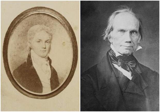 Слева направо: Чарльз Фентон Мерсер. \ Генри Клей.