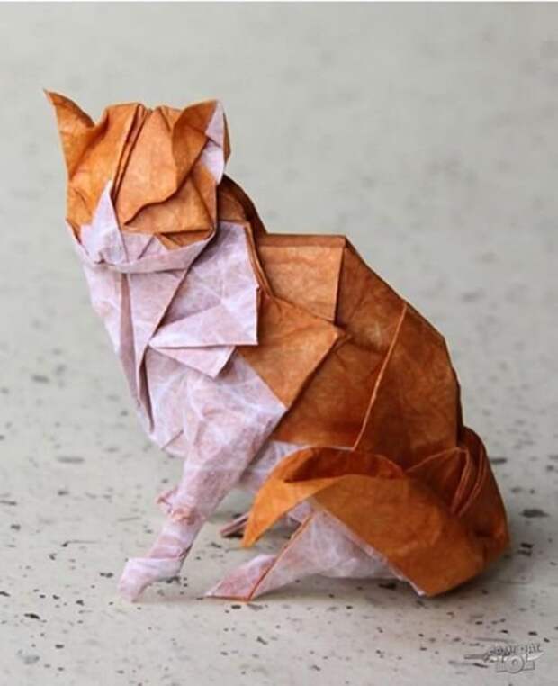 Вы так не сможете - невероятные шедевры оригами Фабрика идей, бумага, искусство, красота, мастерство, оригами