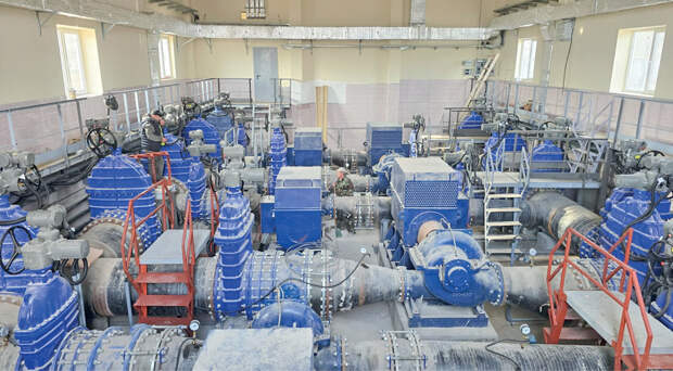 Как современная насосная станция улучшит водоснабжение Евпатории