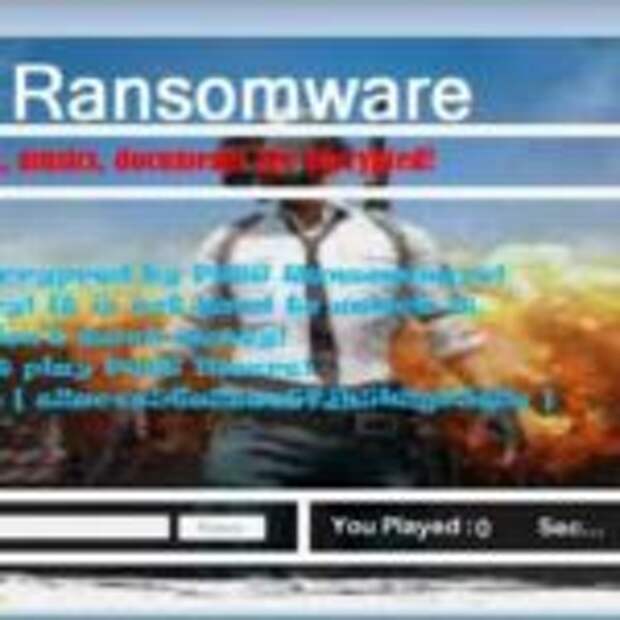 Как тебе такое: вирус требует вместо денег поиграть в PUBG  