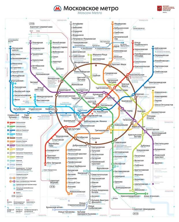 15 самых сложных схем метрополитена на этой планете