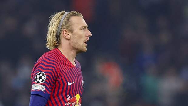 Emil Forsberg on the pitch.