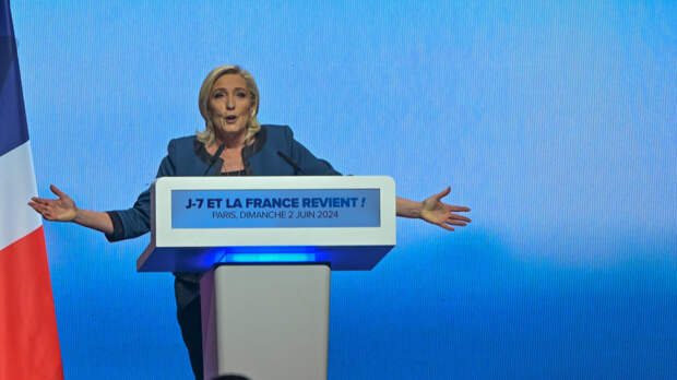 Политолог: первый тур выборов во Франции показал реальное преимущество Ле Пен