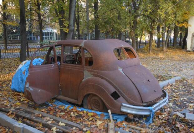 В Южном Тушине обнаружили «памятник» послевоенному немецкому автопрому