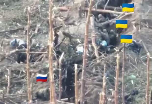 Российский боец один пошел в атаку на пятерых солдат ВСУ и попал на видео