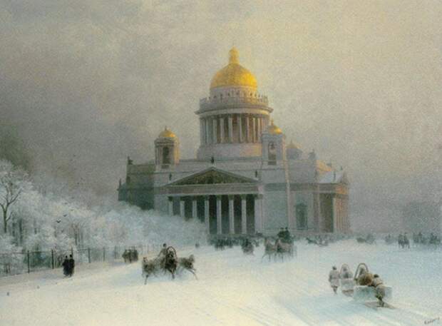 Санкт-Петербург на картинах русских художников