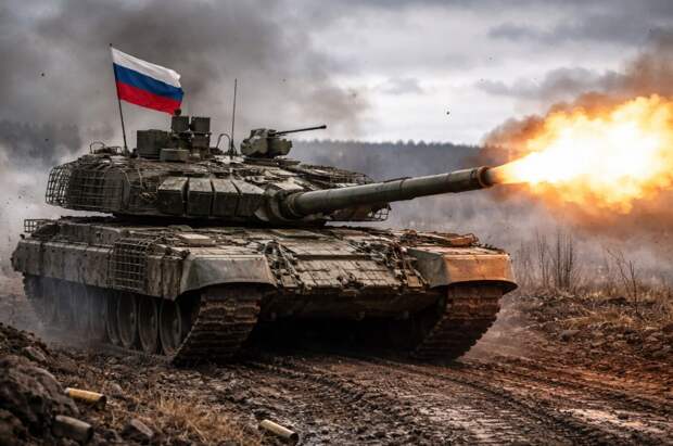 Танки Т-80БВМ группировки Восток разрушают опорники ВСУ в Запорожье