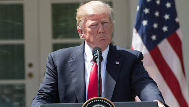 Президент США Дональд Трамп. Архивное Фото.