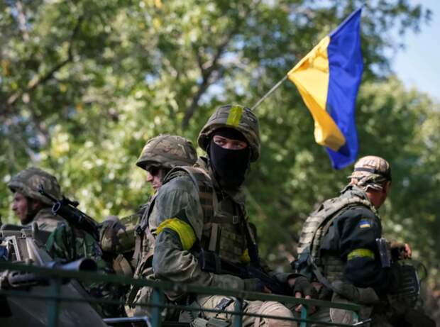 Украинские боевики в Донбассе. Источник изображения: https://vk.com/denis_siniy