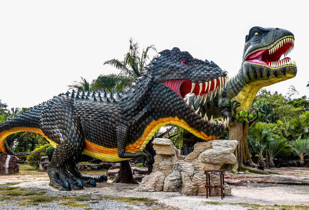 Парк динозавров в Таиланде