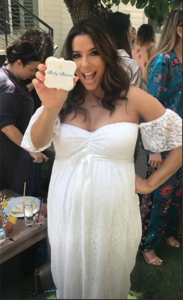 ева лонгория baby shower