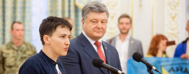 Надежда Савченко «не хочет, но может» занять пост Порошенко