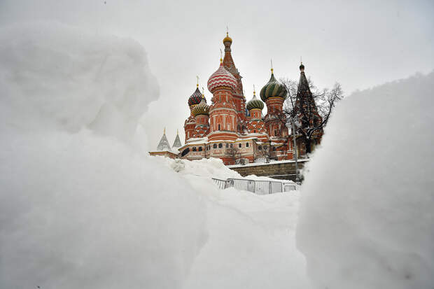 Москву заметёт снегом