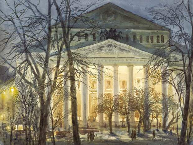 Более 150 акварелей Сергея Андрияки и его учеников представят на выставке в «Зарядье»